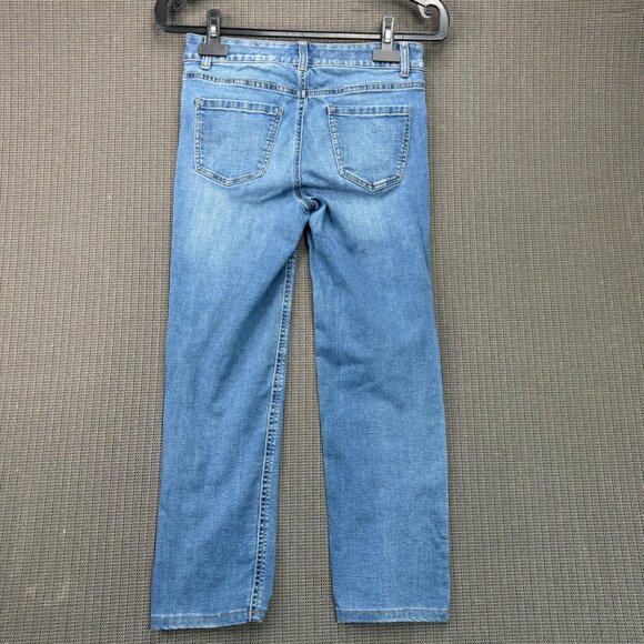 Talbots Womens Simply Flattering 5-Pocket Straight Leg Denim Jeans Size 2P - Picture 2 of 13